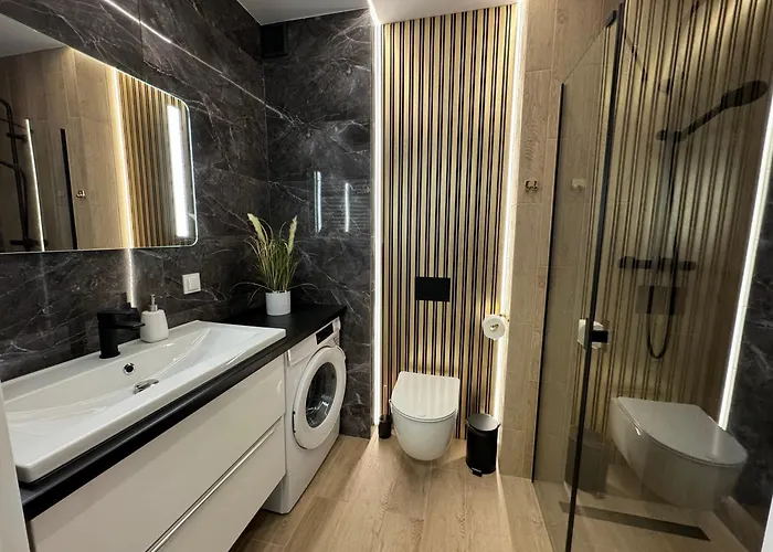 Laba Kasprowicza 20 Parking Basen Fitness Bawialnia W Cenie, Parkplatz Schwimmbad Fitness Spielzimmer Im Preis Lägenhet Kołobrzeg